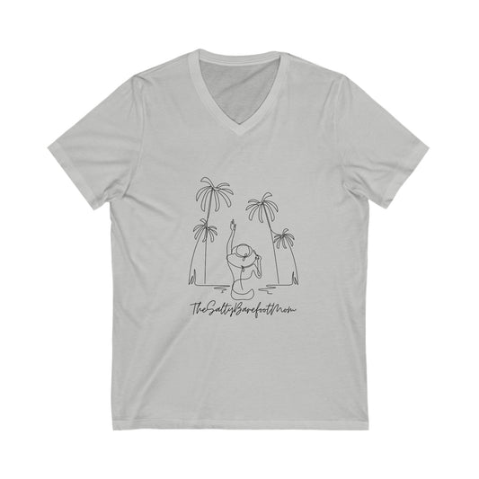 The Salty Barefoot Mom Beach Day Tee