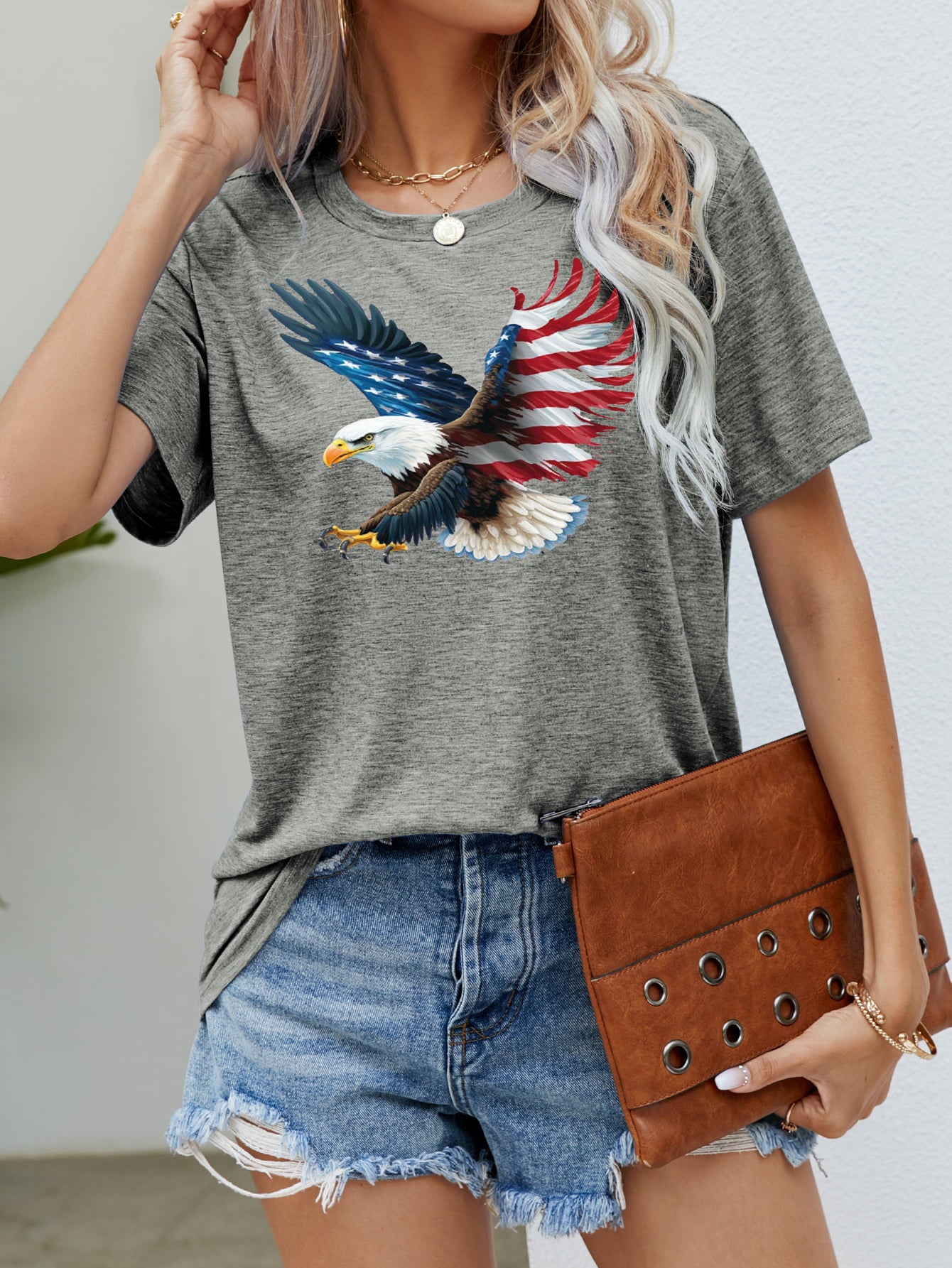 Fly High US Eagle Tee