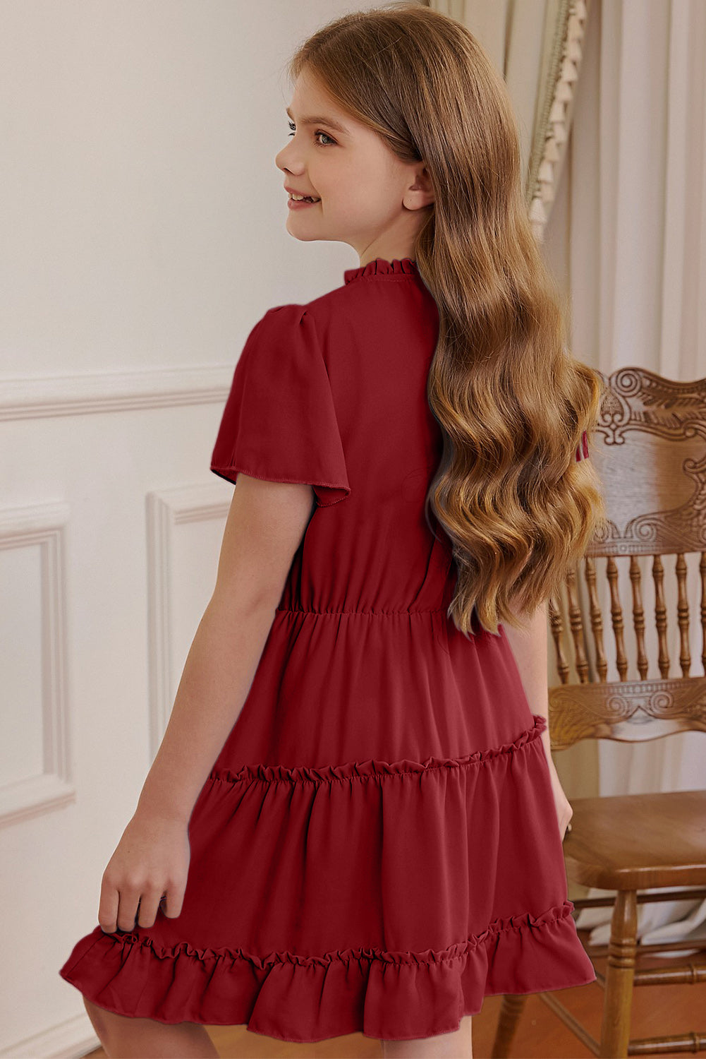 Girls Comfie Frilled Dress