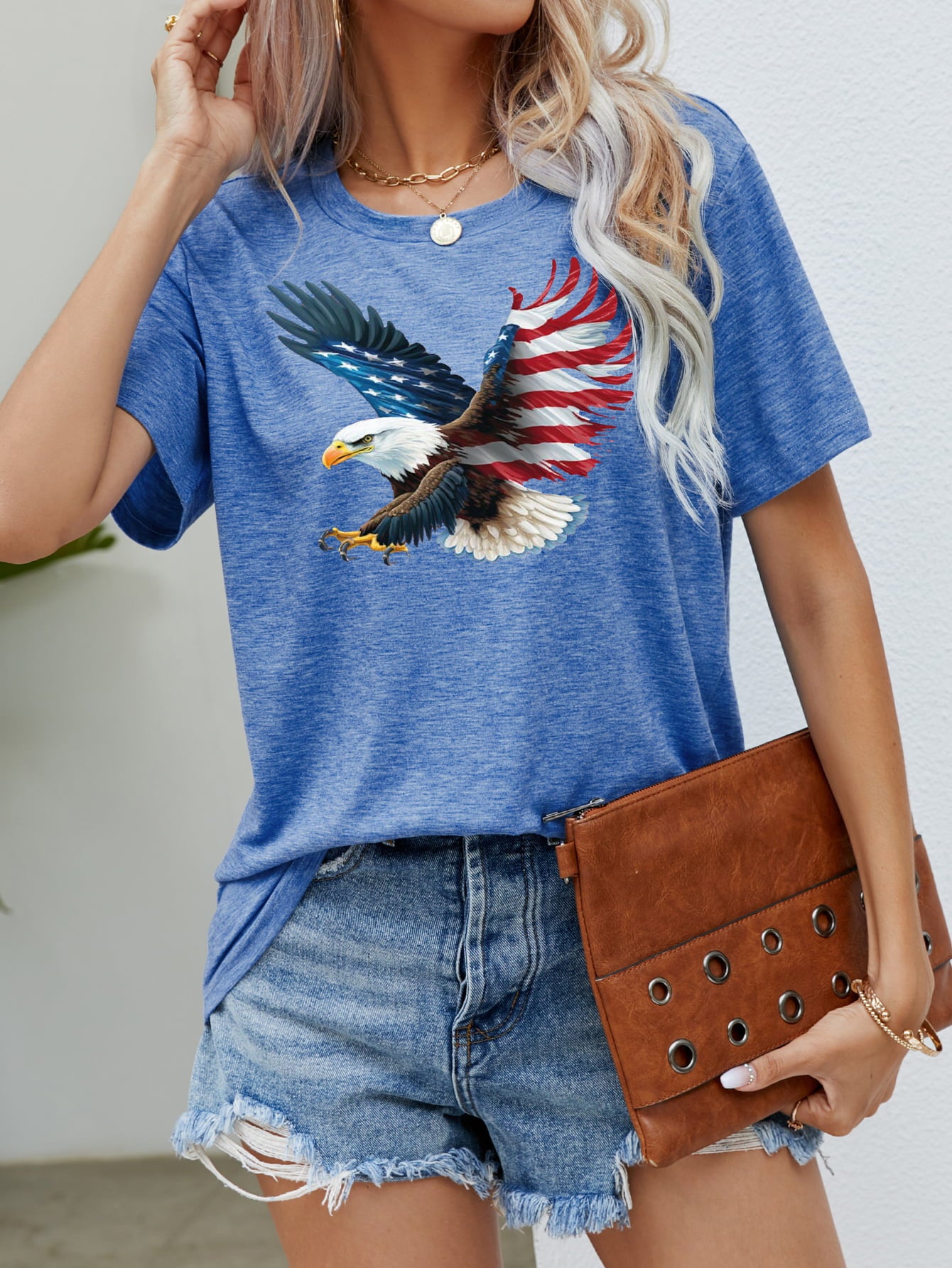 Fly High US Eagle Tee