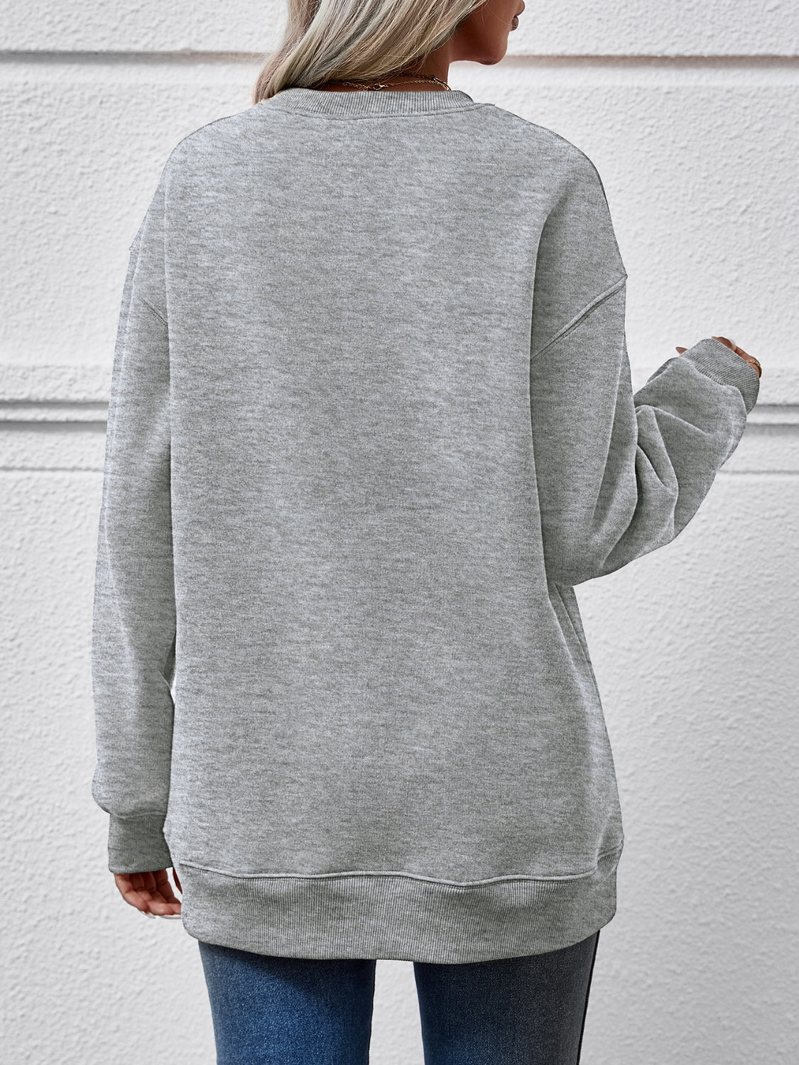 AMERICA Dropped Shoulder Sweatshirt