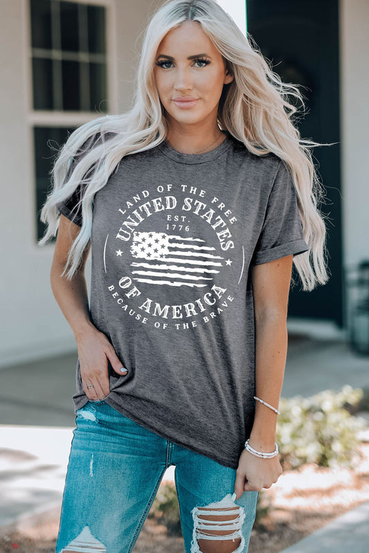 Land of the Free Short Sleeve Tee