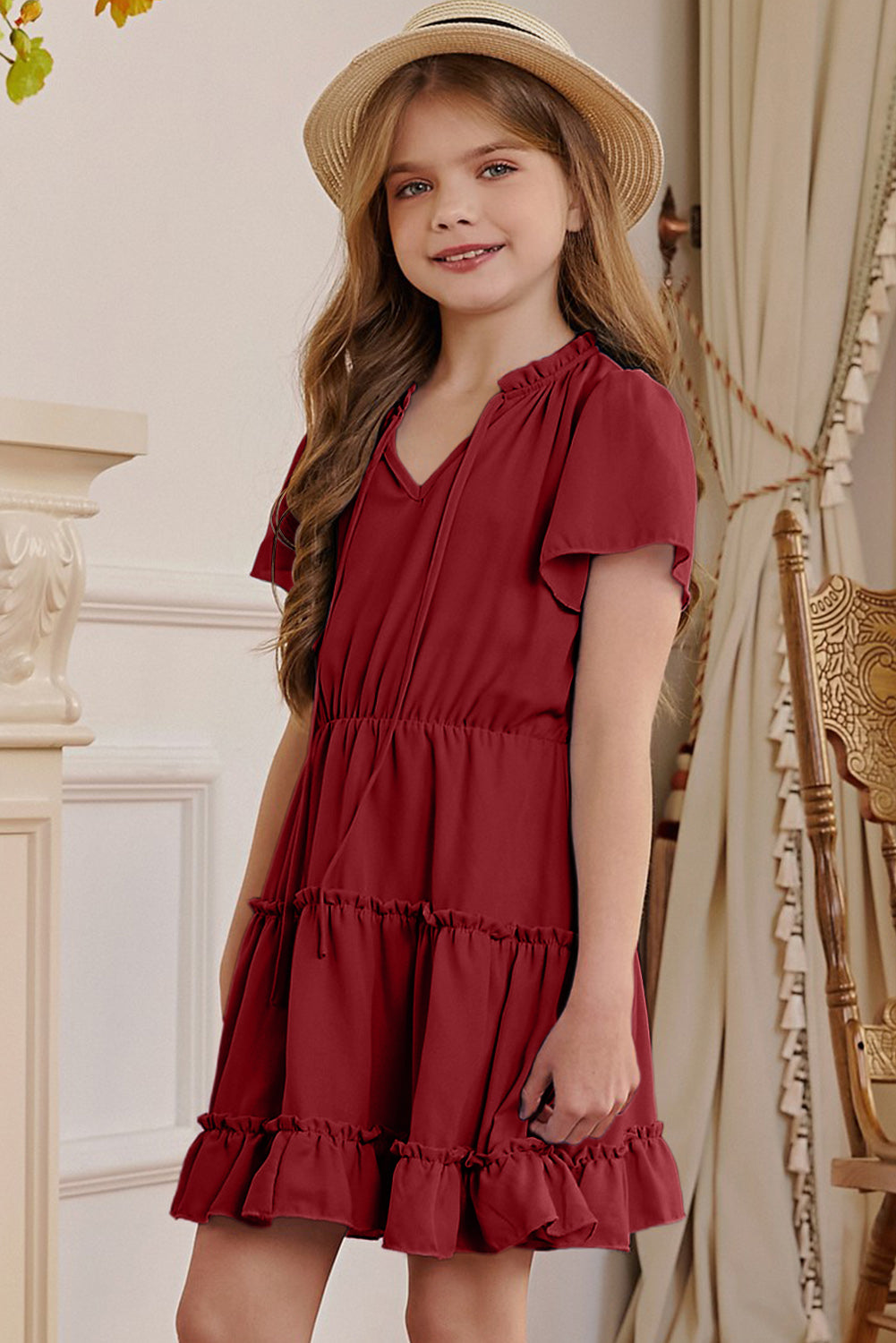 Girls Comfie Frilled Dress