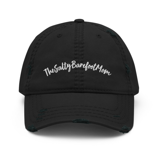 The SBM Distressed Mom Hat.